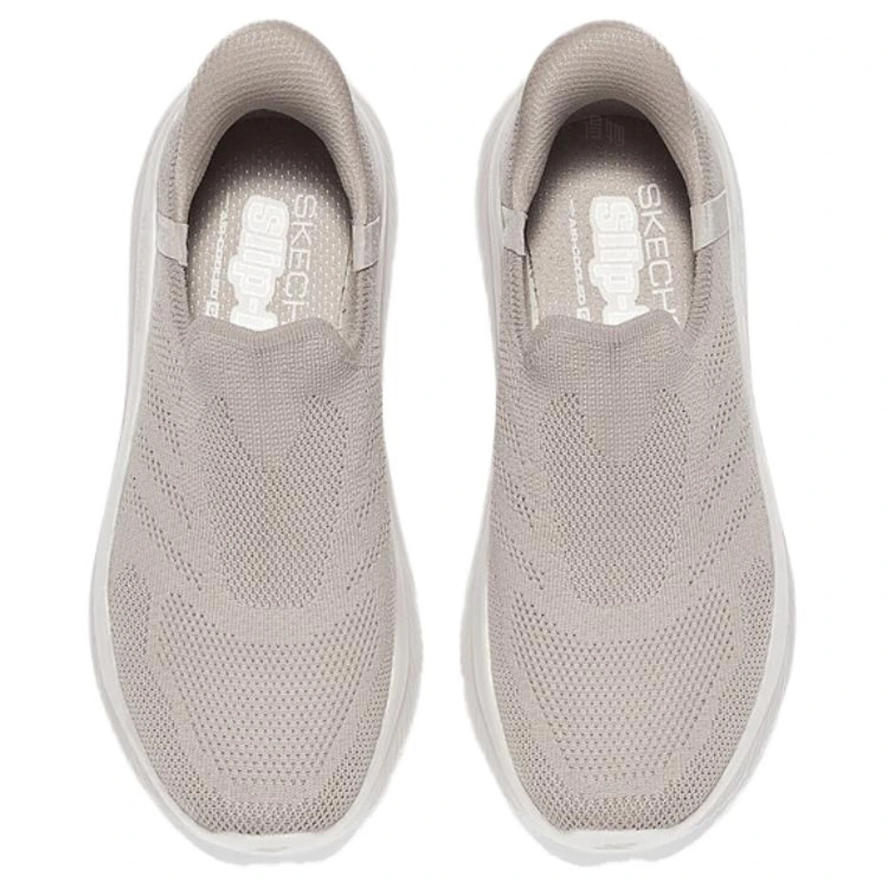 Кроссовки Skechers Women's GO WALK низкие для повседневной носки, Размер: 35, Цвет: серо-коричневый/TPE | Китай.рф