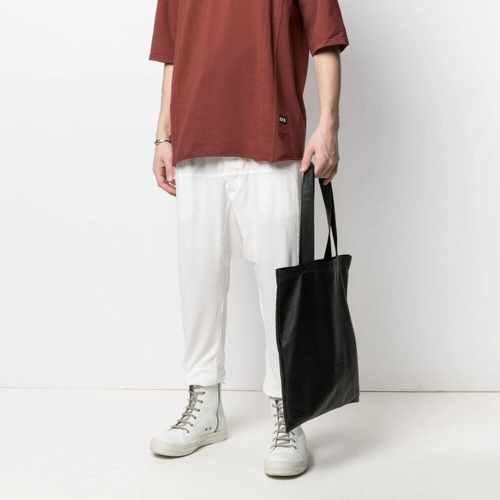 Брюки Rick Owens DRKSHDW мужские с кулиской, Цвет: Белый, Размер: XS | Китай.рф