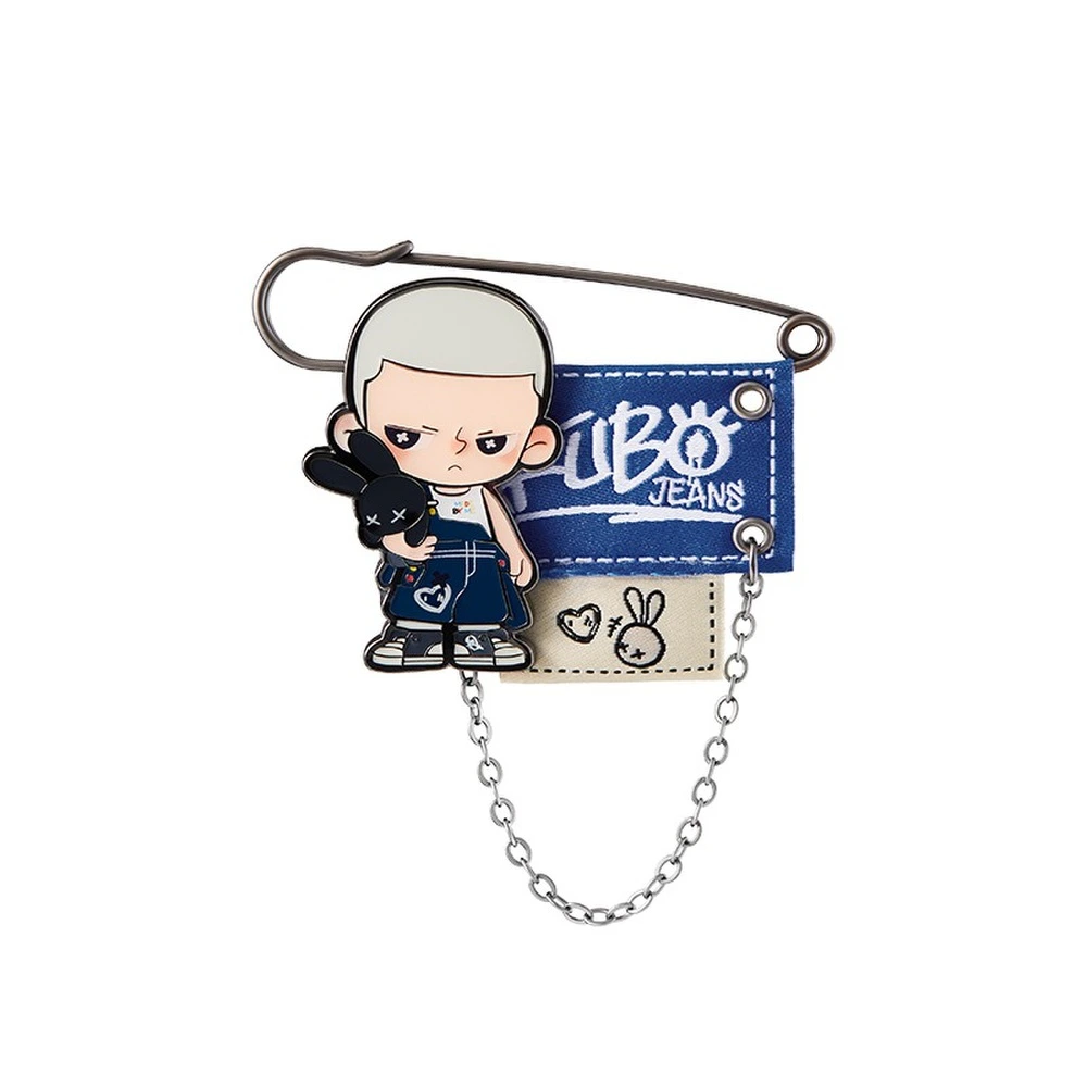 Значки POP MART KUBO JEANS серия, слепой бокс, Название продукта: один блайндбокс (случайная модель) | Китай.рф