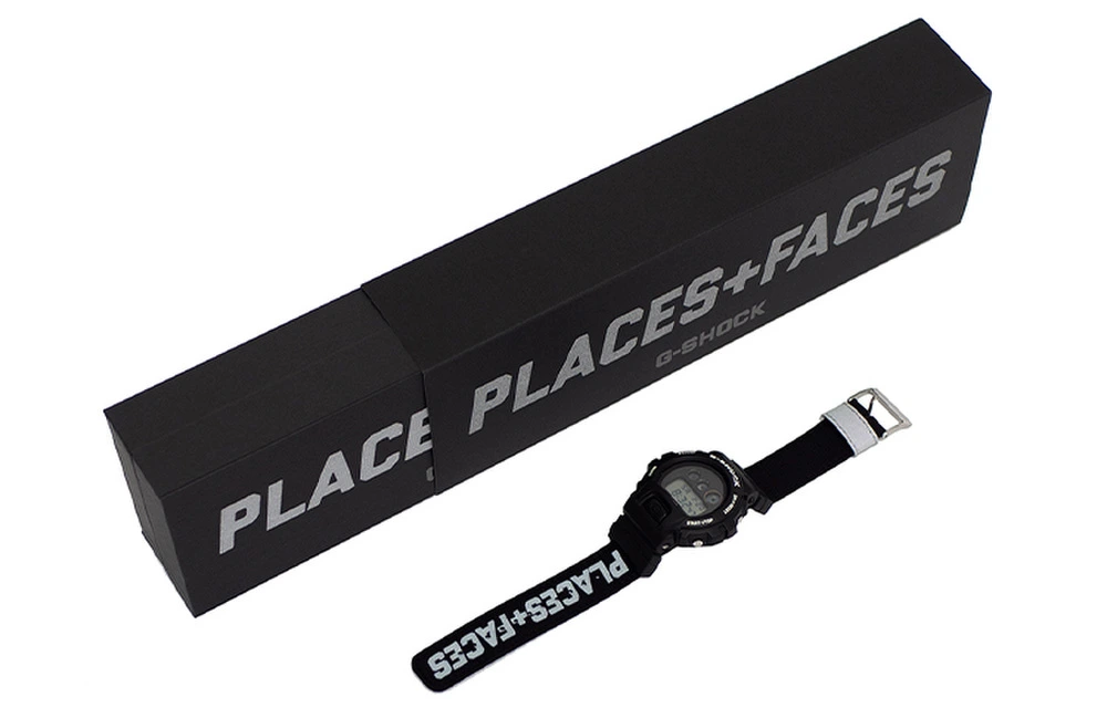 Часы Casio G-SQUAD X Places + Faces DW-6900PF-1, Цвет ремешка: чёрный ремешок | Китай.рф