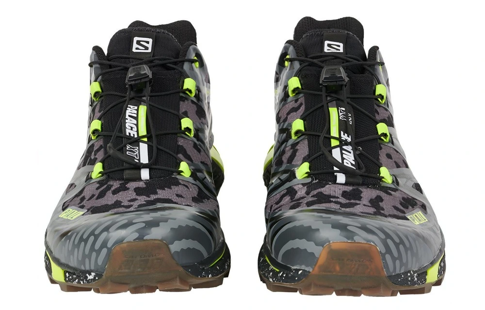 Кроссовки PALACE x SALOMON XT-6 коллаборация, унисекс, черно-серый камуфляж, Размер: 46 | Китай.рф