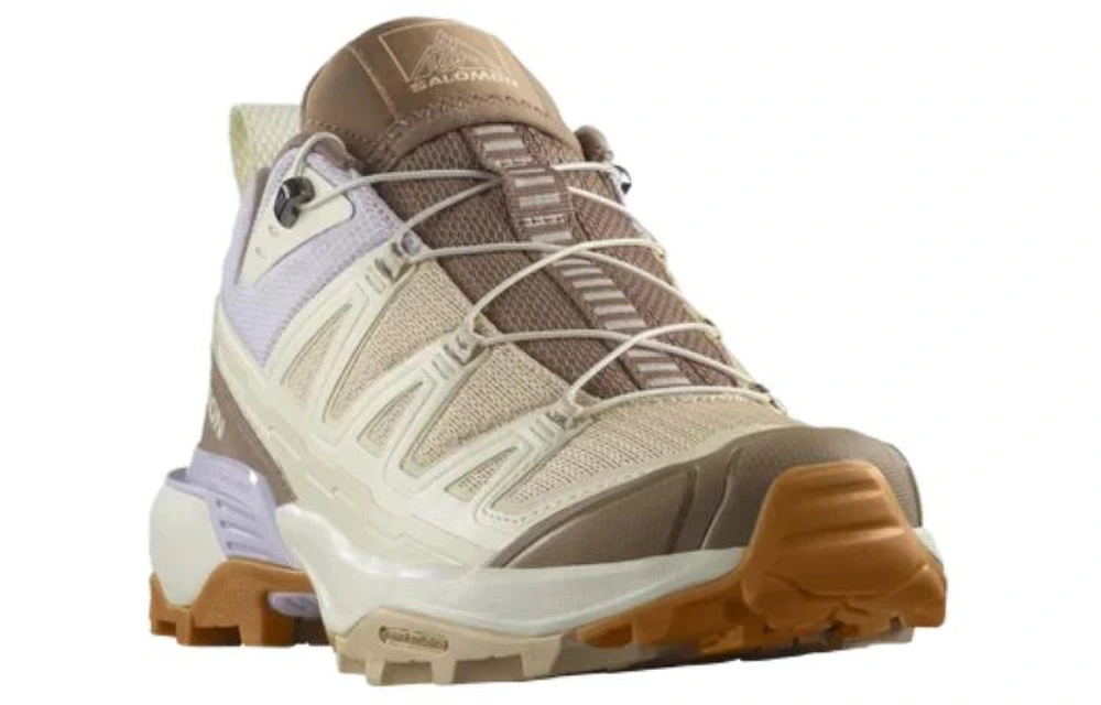 Кроссовки Salomon X Ultra 360 Edge женские, Цвет: Бежево-коричнево-фиолетовый, Размер: 38 | Китай.рф