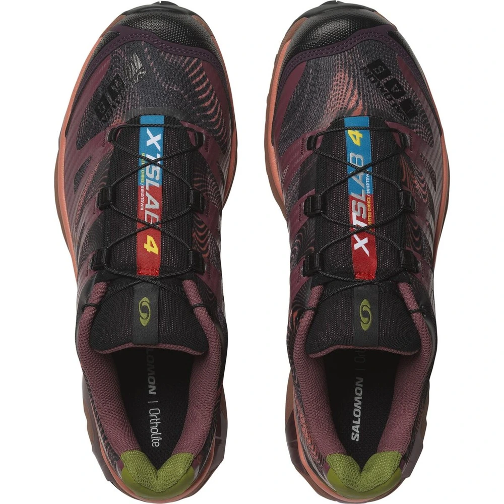 Кроссовки SALOMON XT-4 OG R.A.D. винный унисекс, Цвет: Бордовый, Размер: 43⅓ | Китай.рф