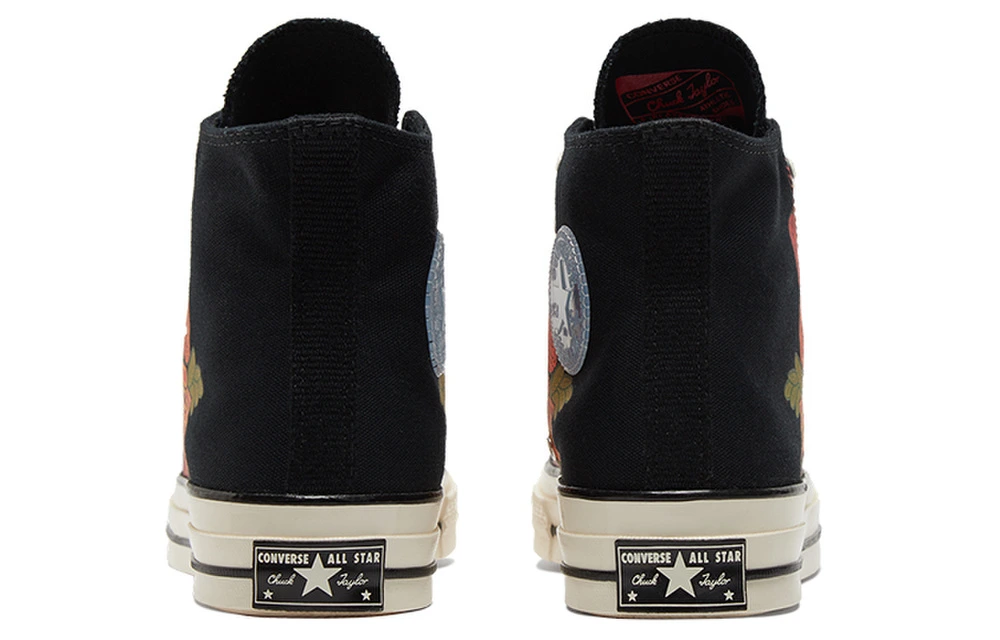 Кеды Converse 1970s высокие черные разноцветные, Размер: 35 | Китай.рф