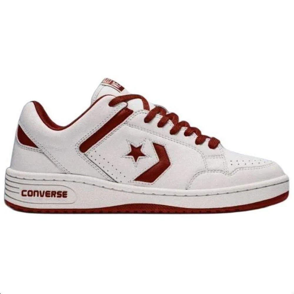 Кроссовки Converse WEAPON бело-красные, Цвет: бело-красный, Размер: 40 | Китай.рф