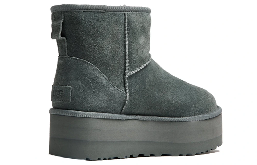 Зимние ботинки UGG женские бирюзовые короткие, Цвет: бирюзовый, Размер: 38 | Китай.рф
