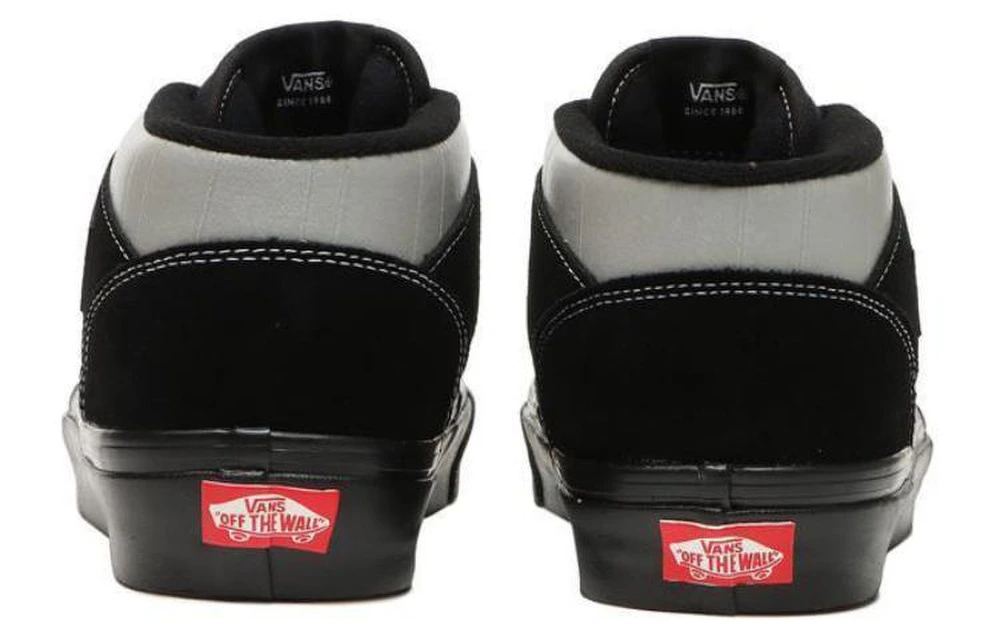 Кроссовки Vans Half Cab Anaheim Factory кожаные серо-черные, Размер: 40.5 | Китай.рф