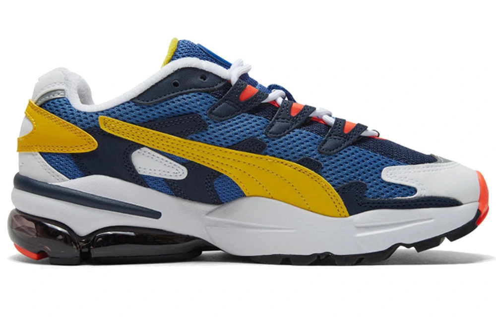 Кроссовки PUMA CELL Alien OG низкие, сетка, сине-желтые, Размер: 35.5 | Китай.рф