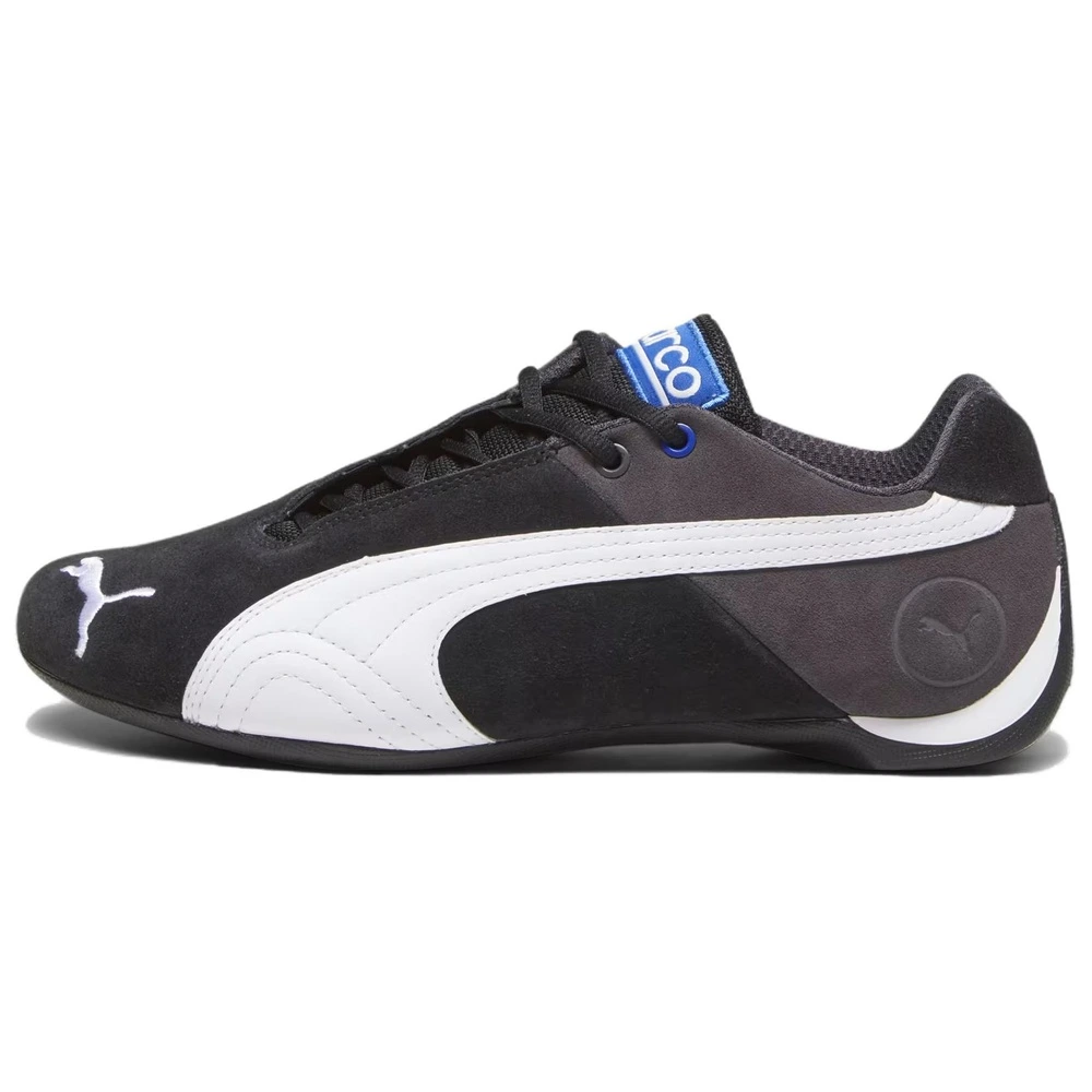 Кроссовки PUMA x SPARCO темно-угольные мужские из кожи и текстиля, Цвет: Темно-угольный, Размер: 42 | Китай.рф