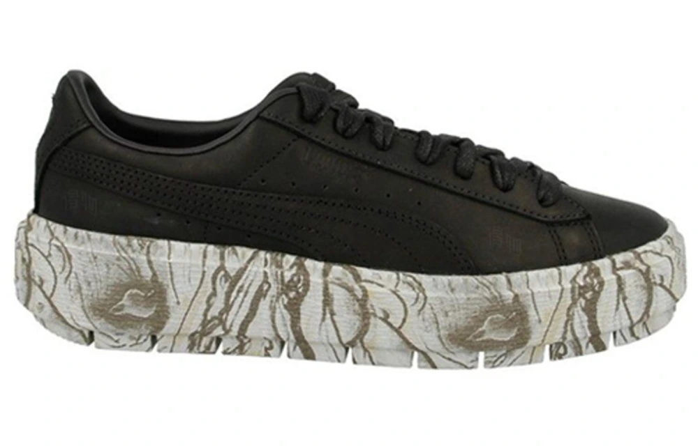 Кроссовки PUMA Platform Trace Mimicry унисекс черные, Размер: 37 | Китай.рф