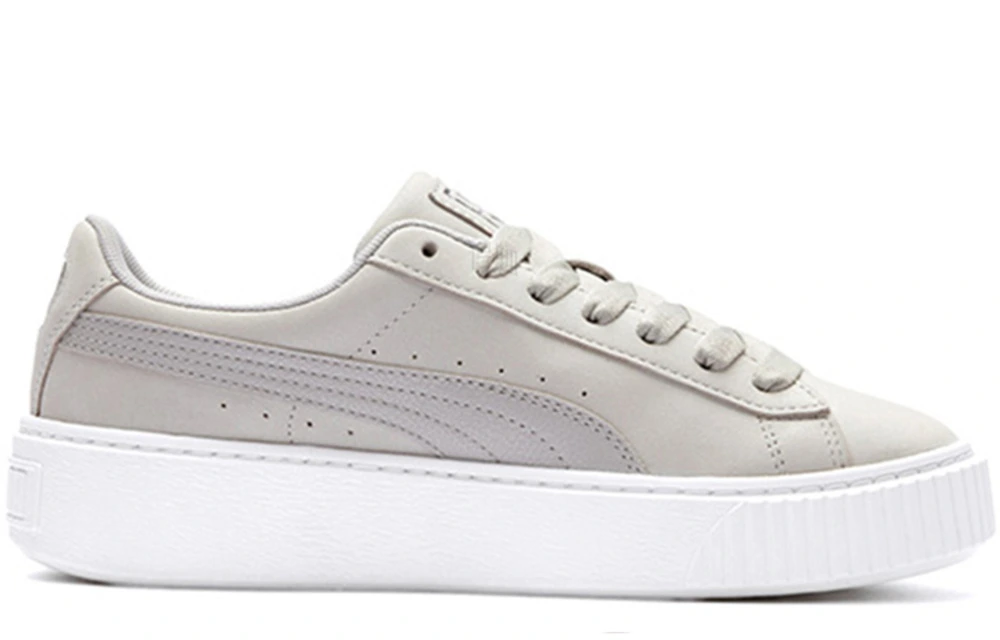 Кроссовки PUMA Platform Shimmer WN'S женские светло-серые, Размер: 35.5 | Китай.рф