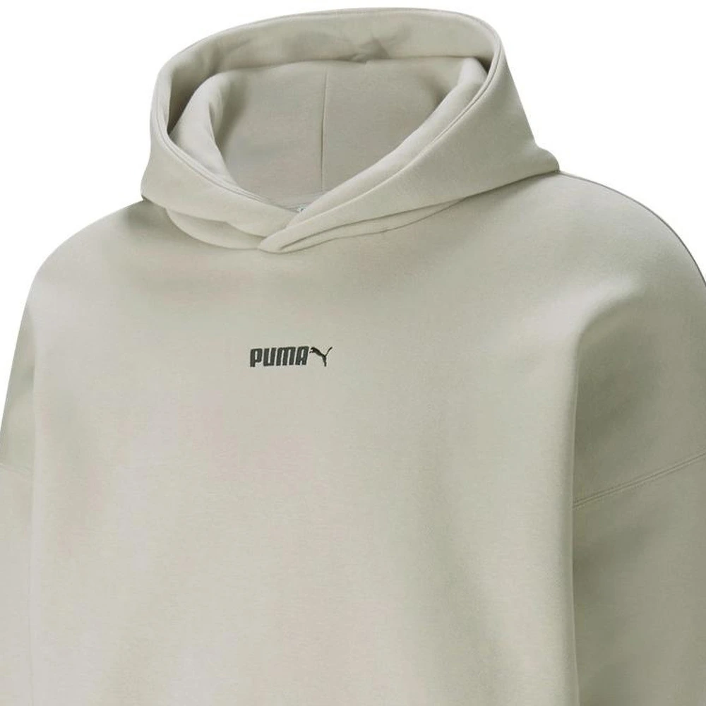 Свитшот мужской PUMA с логотипом, однотонный, с капюшоном, кактусовый, Цвет: Кактусовый, Размер: XS | Китай.рф