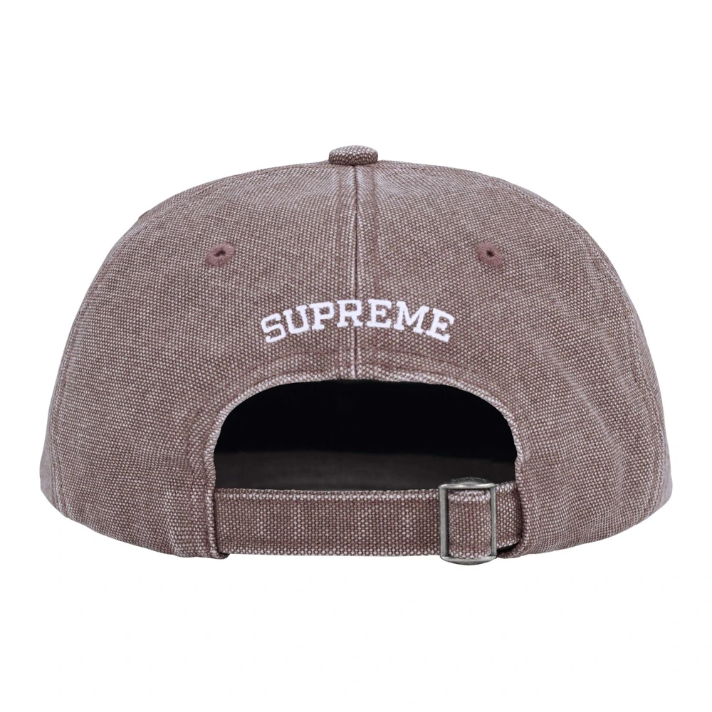 Кепка Supreme S Logo 6-Panel коричневая унисекс, Стиль: коричневый, Размер: F, Подарочная упаковка: Базовая упаковка-без коробки | Китай.рф