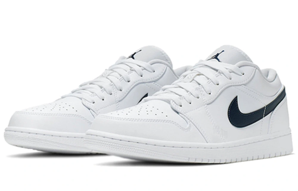 Кроссовки баскетбольные Jordan Air Jordan 1 Low Obsidian, ретро, унисекс, темно-синие, Размер: 42.5 | Китай.рф