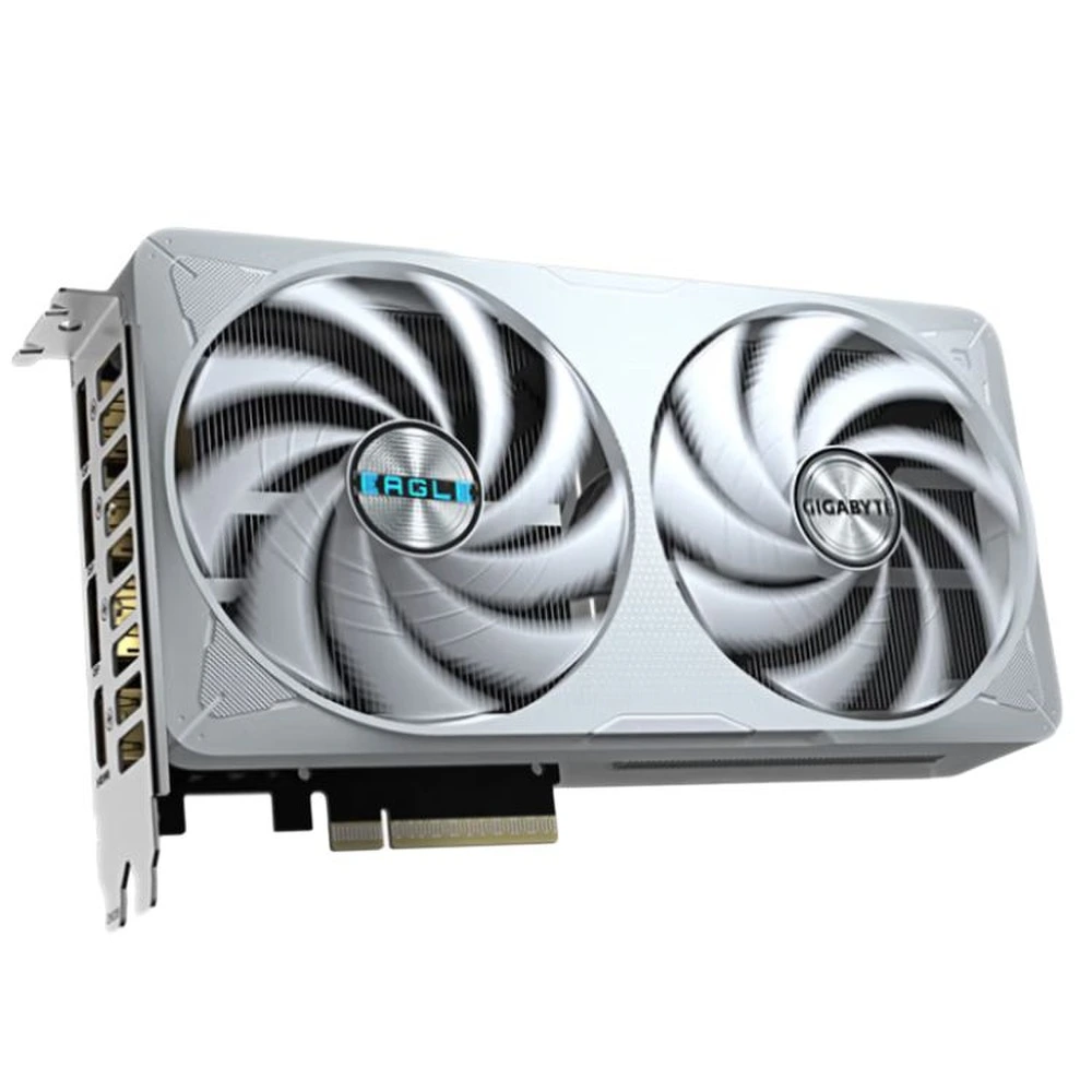 Видеокарта GIGABYTE GeForce RTX 5060 Ti EAGLE OC ICE 8G, 8GB GDDR7, Цвет: Белый, Национальная версия: китайская версия | Китай.рф
