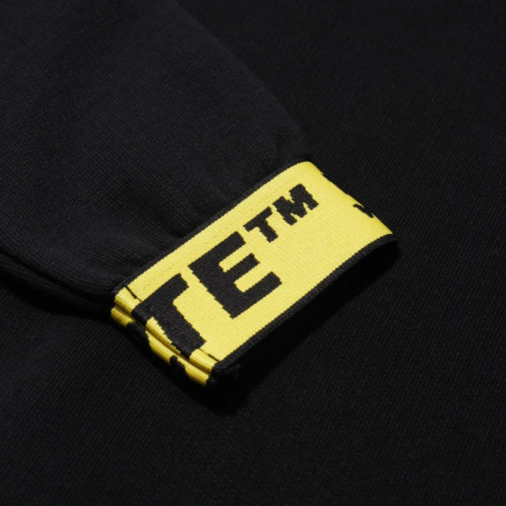 Толстовка OFF-WHITE с логотипом и длинным рукавом, Цвет: черный, Размер: 4Y | Китай.рф
