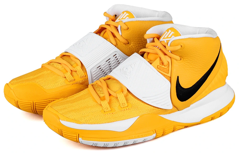 Кроссовки баскетбольные Nike Kyrie 6 Team черно-желтые, Размер: 46 | Китай.рф