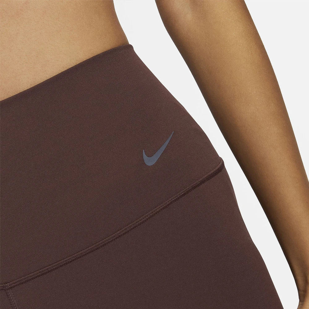 Лосины Nike Zenvy женские коричневые с высокой талией, Цвет: коричневый, Размер: S | Китай.рф