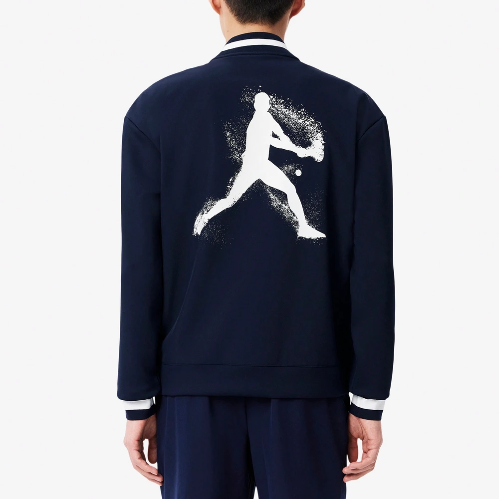 Бомбер LACOSTE SS25 темно-синий, Цвет: HHW/тёмно-синий, Размер: 3(S) | Китай.рф
