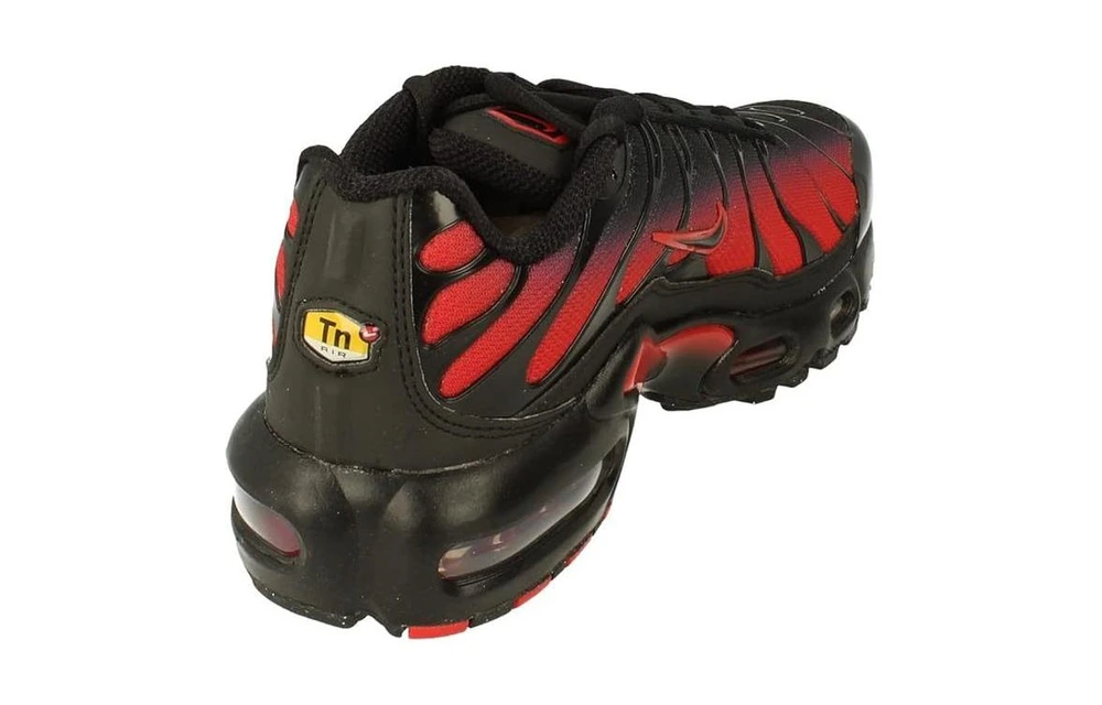 Кроссовки Nike Air Max Plus GS черно-красные, Цвет: черно-красный, Размер: 38 | Китай.рф