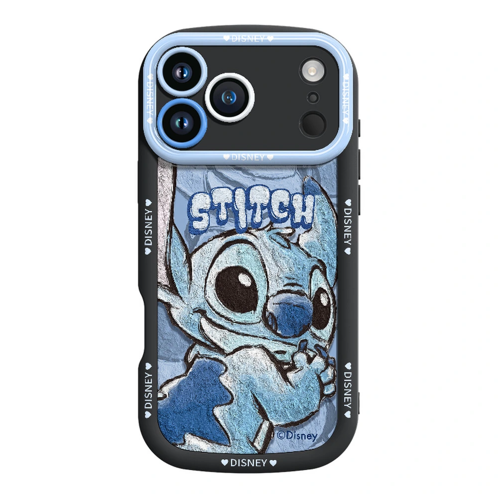 Чехол Disney с Стичем для iPhone, Цвет: графитовый черный, Применимая модель: iPhone16ProMax | Китай.рф