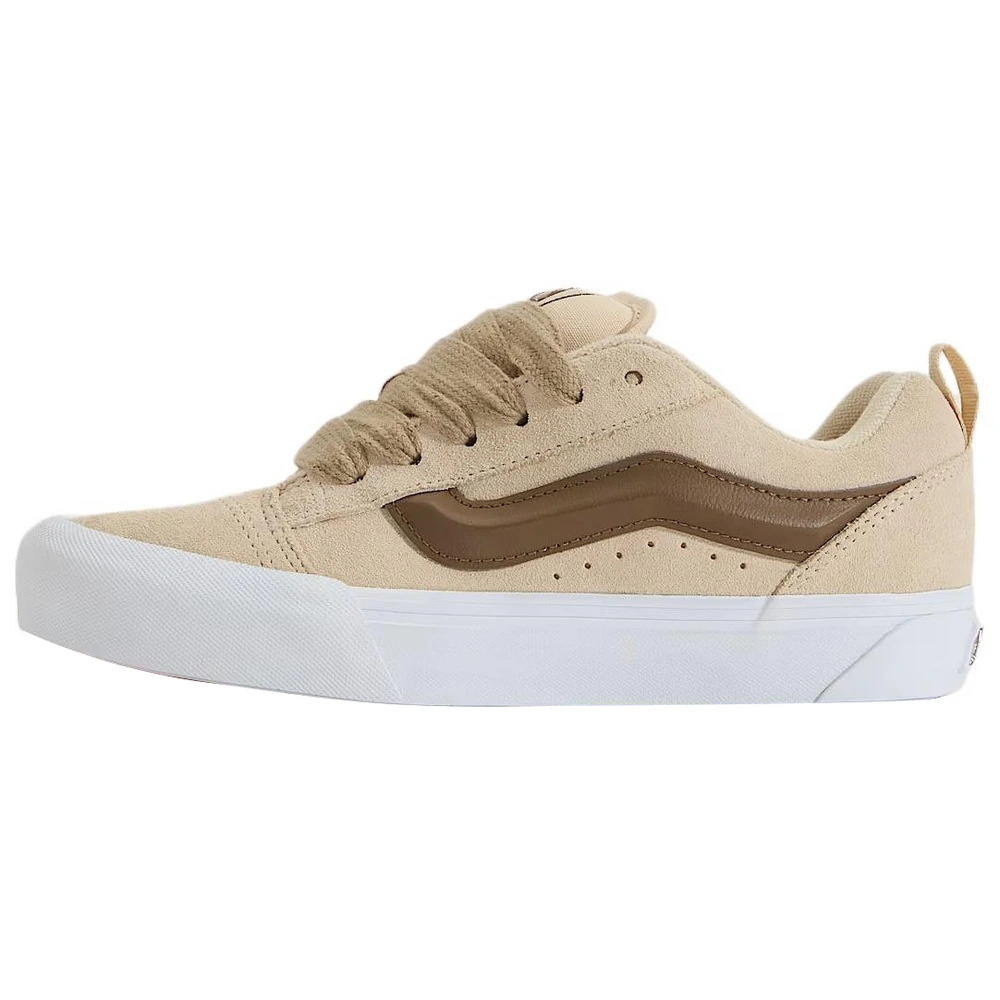 Кроссовки Vans Knu Skool низкие для скейтборда, Цвет: бежево-коричневый, Размер: 37 | Китай.рф