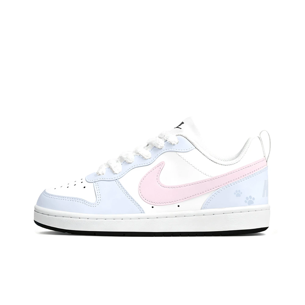 Кроссовки Nike Court Borough для скейтбординга, детские, женские, синие, Цвет: синий, Размер: 35.5 | Китай.рф