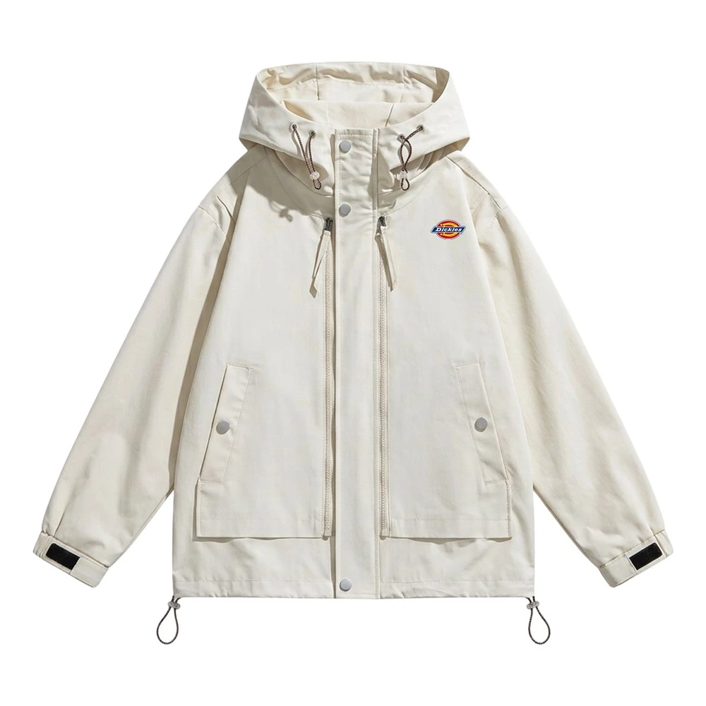 Куртка Dickies мужская и женская унисекс с капюшоном, Цвет: абрикос, Размер: S | Китай.рф
