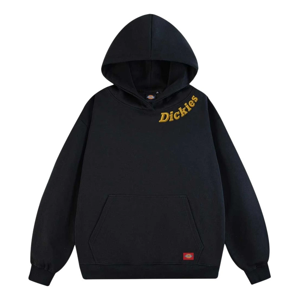 Свитшот Dickies унисекс с капюшоном повседневный, Цвет: черный, Размер: S | Китай.рф