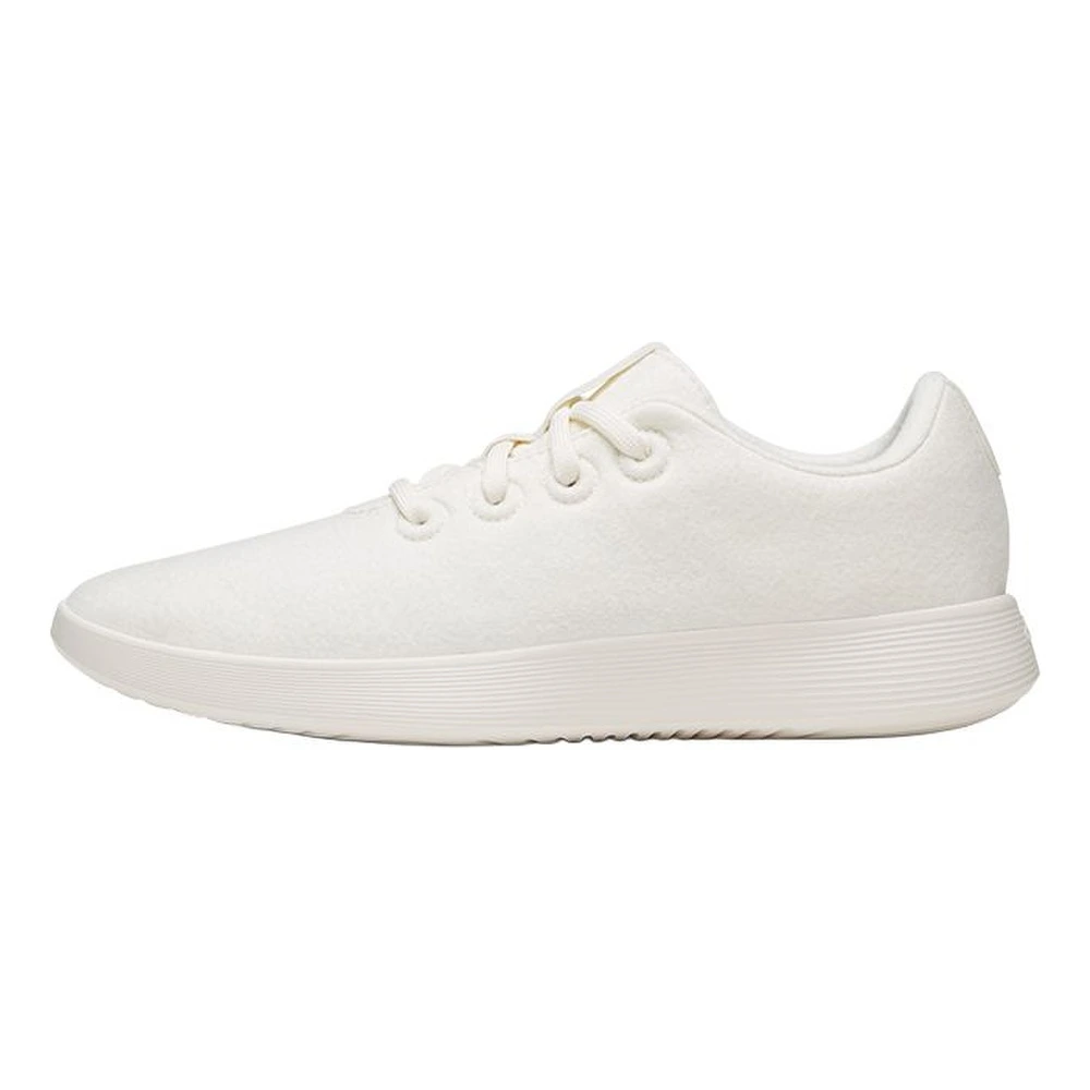 Кроссовки Allbirds Wool Runner NZ низкие женские, Цвет: натуральный белый (натуральная белая основа), Размер: 35 | Китай.рф