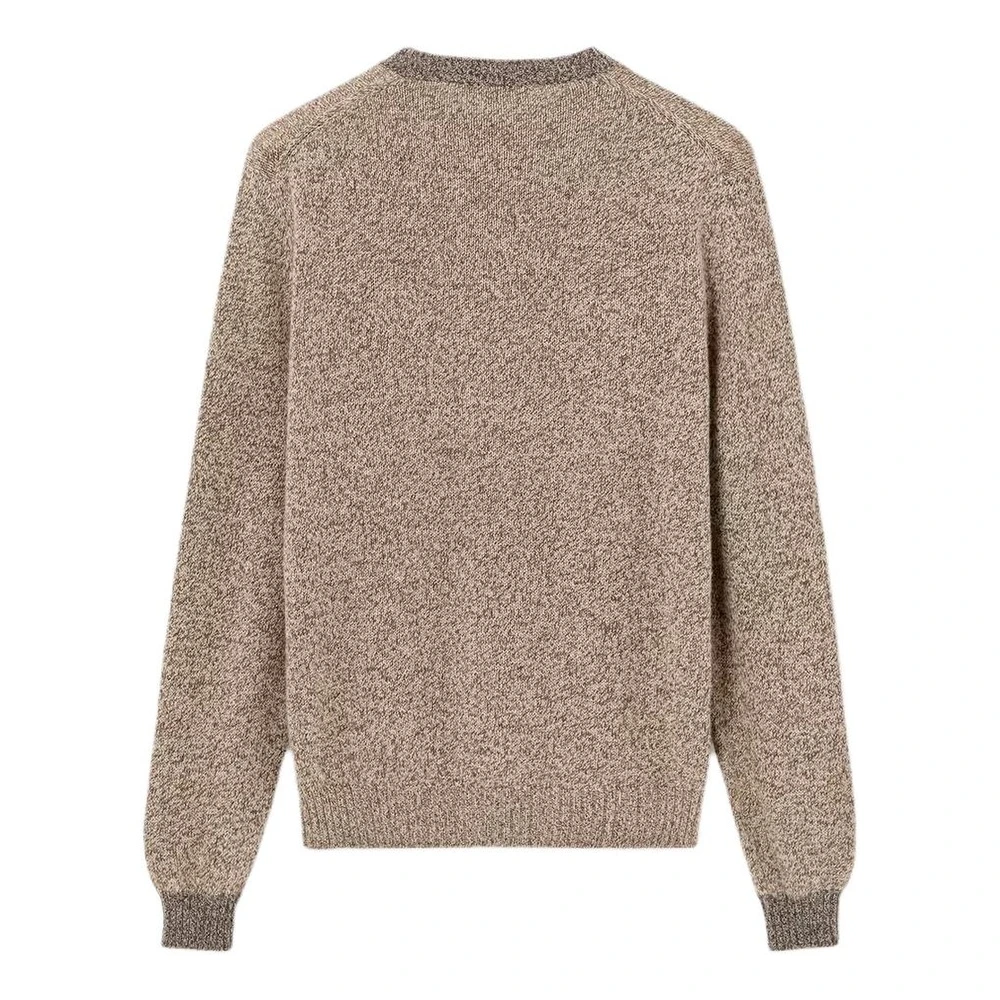 Свитер Loro Piana FW25 из кашемира, мужской, с круглым вырезом, Цвет: хаки, Размер: 50 | Китай.рф