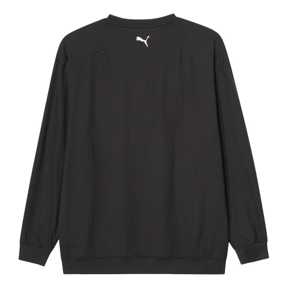 Толстовка PUMA мужская чёрная с круглым вырезом, Цвет: черный, Размер: M | Китай.рф