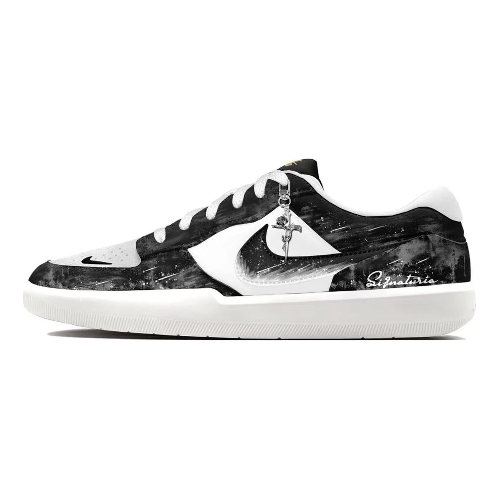 Кроссовки Nike SB Force 58 низкие для скейтбординга, мужские, Цвет: чёрный (подарочный пакет), Размер: 38 | Китай.рф