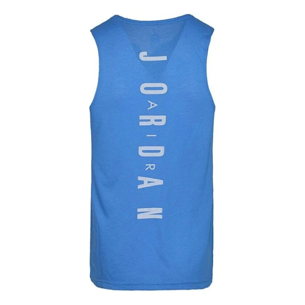 Майка Jordan с логотипом AIR JORDAN, мужская, синяя, Цвет: синий, Размер: XS | Китай.рф