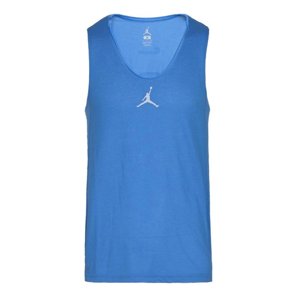 Майка Jordan с логотипом AIR JORDAN, мужская, синяя, Цвет: синий, Размер: XS | Китай.рф