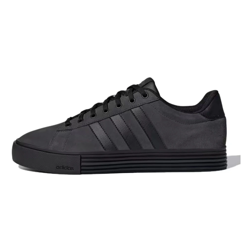 Кроссовки Adidas Daily 4.0 низкие мужские черно-серебристые, Цвет: черный серебристый, Размер: 40 | Китай.рф
