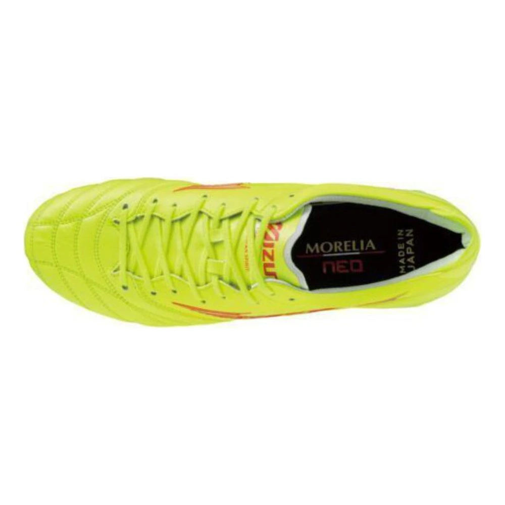 Футбольные бутсы Mizuno Morelia Neo IV, Цвет: флуоресцентный желтый, Размер: 39 | Китай.рф