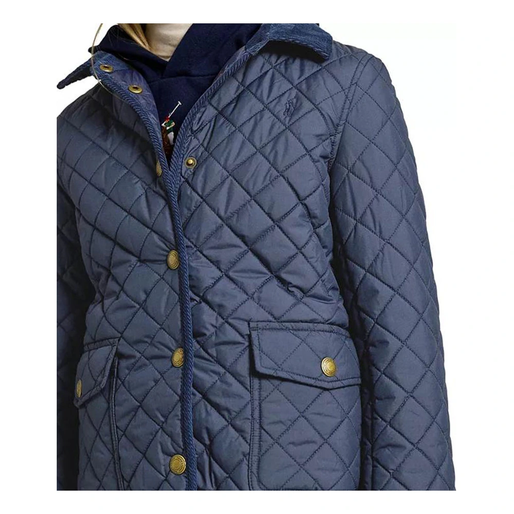 Куртка Polo Ralph Lauren утепленная синяя, Цвет: темно-синий, Размер: L | Китай.рф