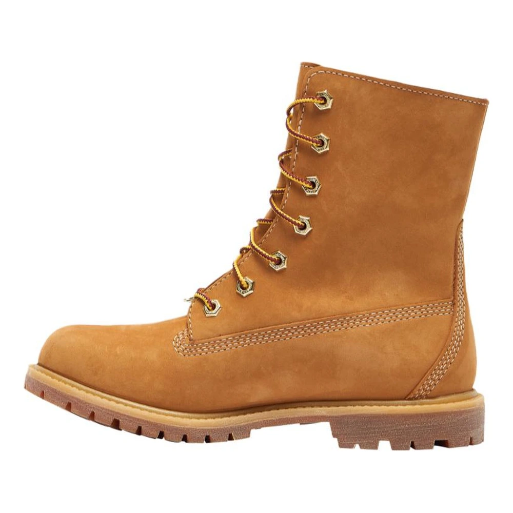 Ботинки Timberland женские высокие цвета пшеницы, Цвет: коричневый, Размер: 37 | Китай.рф