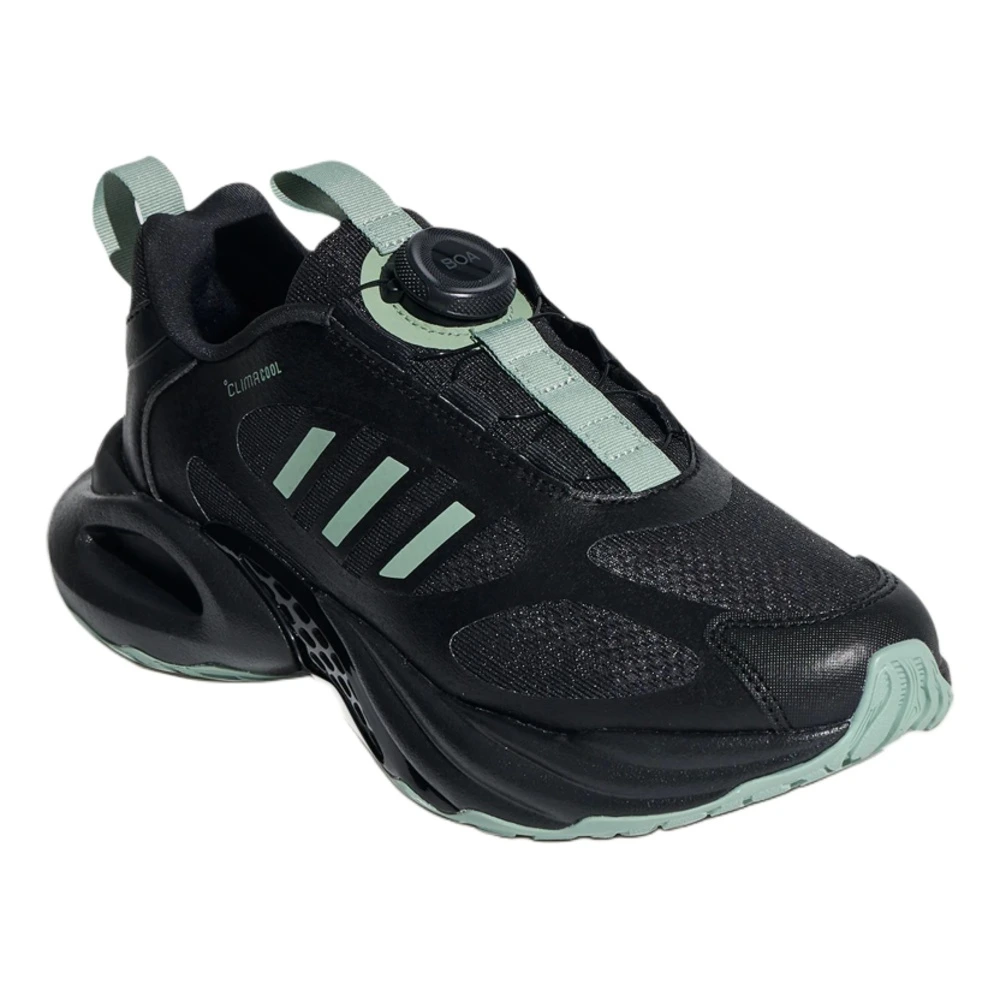 Детская повседневная обувь adidas Climacool Vento 4.0, низкий верх, Цвет: черный/серо-зеленый/темно-серый, Размер: 35.5 | Китай.рф