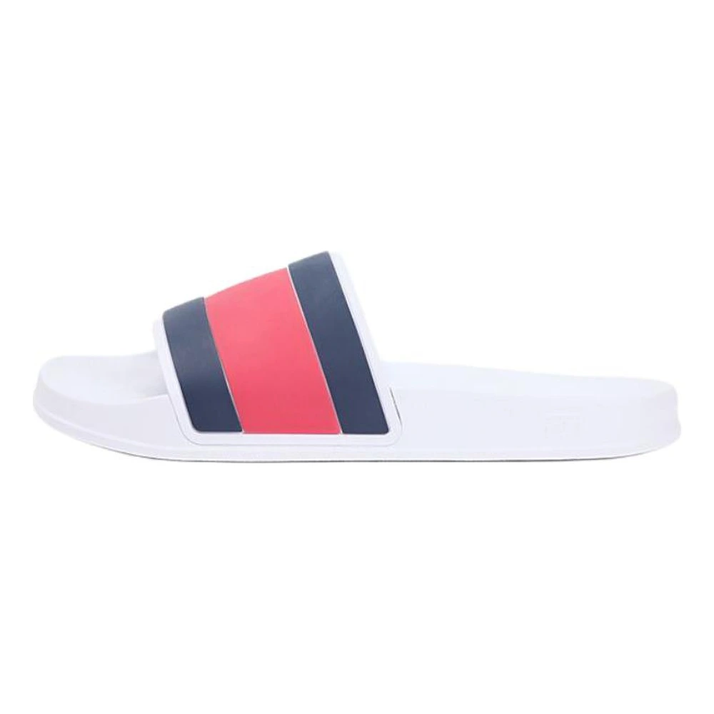 Шлепанцы Tommy Hilfiger EVA Slide белые мужские, Цвет: Белый, Размер: 40 | Китай.рф