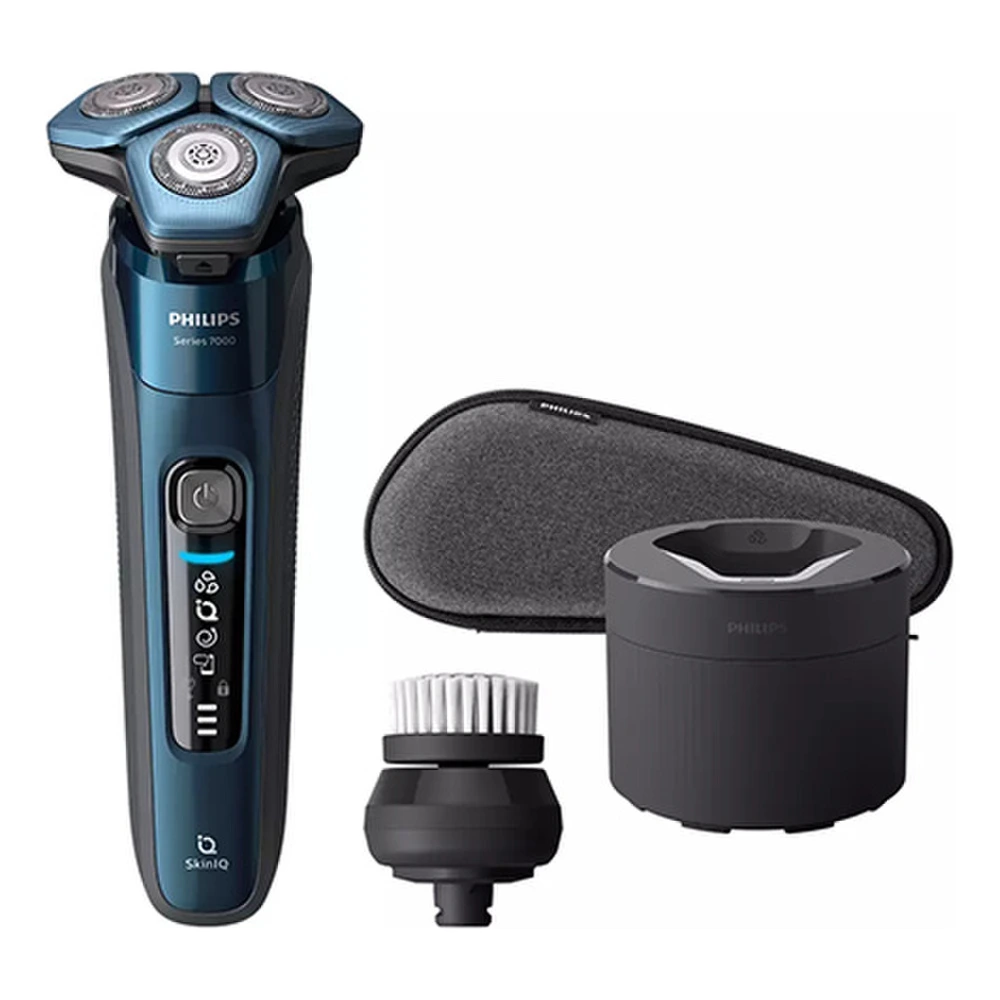 Бритва роторная PHILIPS S7786/65 сухая и мокрая мужская электрическая, Цвет: S7786/65+Высококлассный Bluetooth-динамик+Набор игрушек | Китай.рф