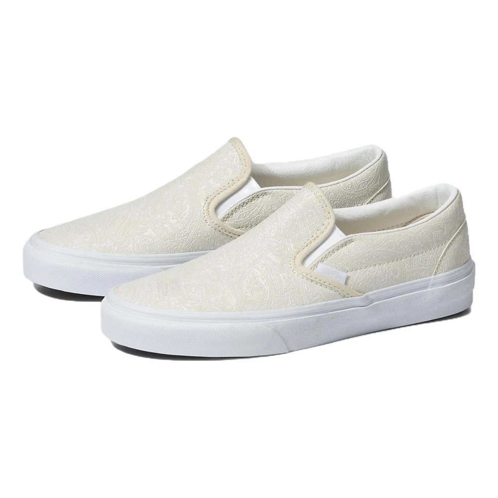 Кроссовки Vans Princess Paisley Leather Slip on Бежевые, Размер: 36.5 | Китай.рф