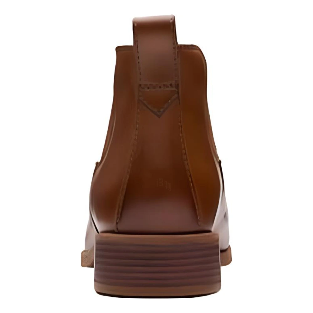 Ботинки Clarks женские челси из натуральной кожи, коричневые, Цвет: коричневый, Размер: 36 | Китай.рф