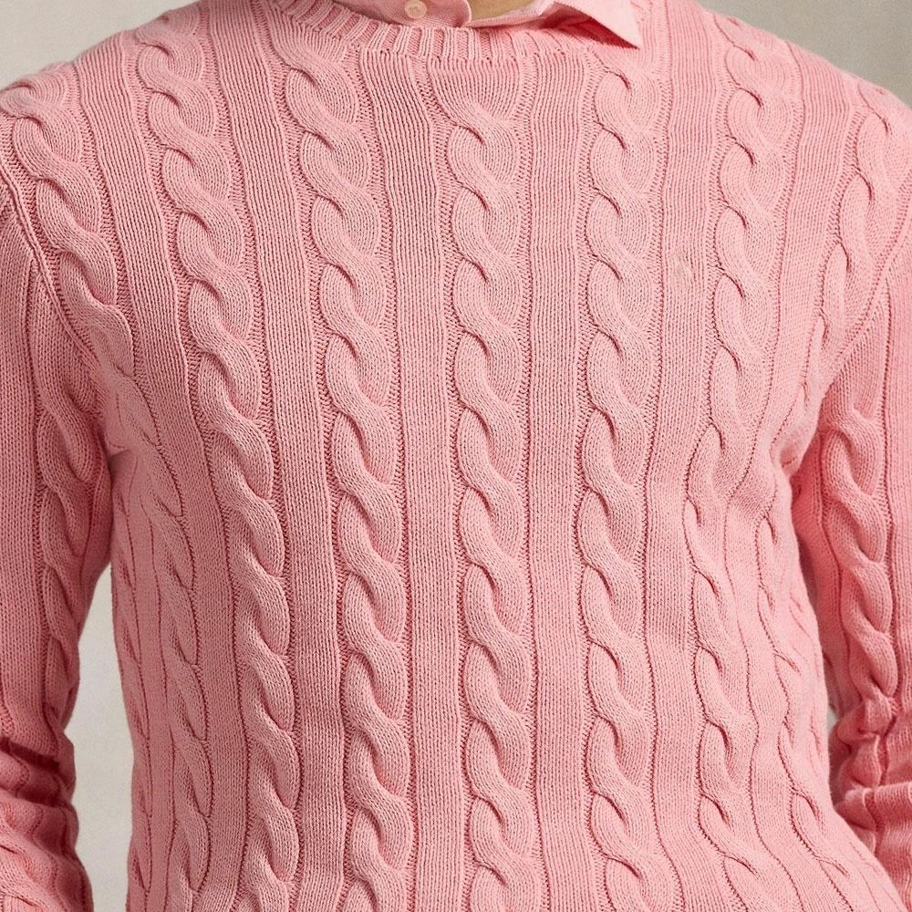 Вязаный свитер Polo Ralph Lauren SS25 Knitwear Men's Rose Pink, Цвет: розово-розовый, Размер: M | Китай.рф