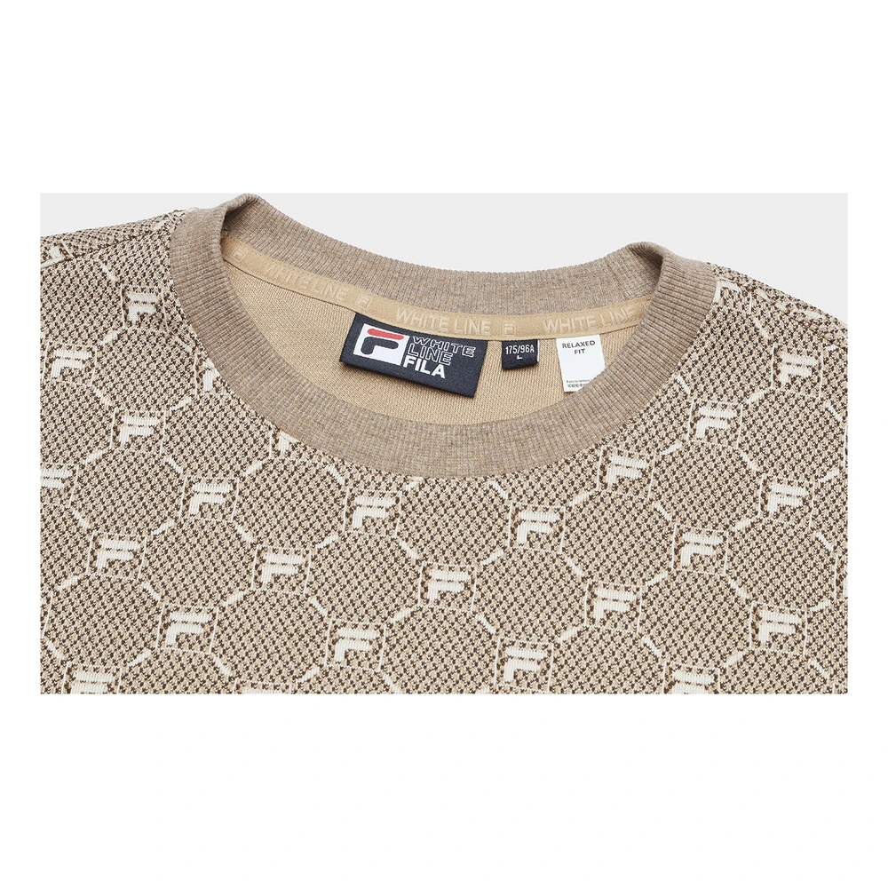 Толстовка FILA Heritage Sweatshirt Men's All Over Print, Цвет: Принт по всей поверхности-ZA, Размер: M | Китай.рф