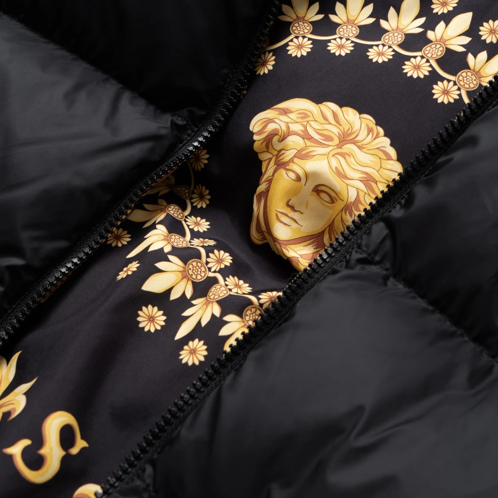 Пуховик VERSACE Down Jacket Men's Black, Цвет: черный, Размер: 44 | Китай.рф