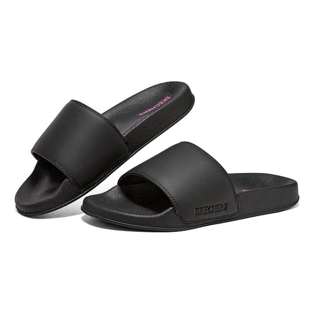 Шлепанцы Skechers Cali Side Lines 2 женские черные, Размер: 35 | Китай.рф