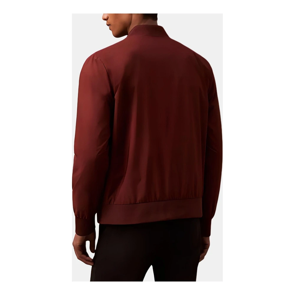 Куртка-бомбер Calvin Klein мужская красная, Цвет: красный, Размер: M | Китай.рф