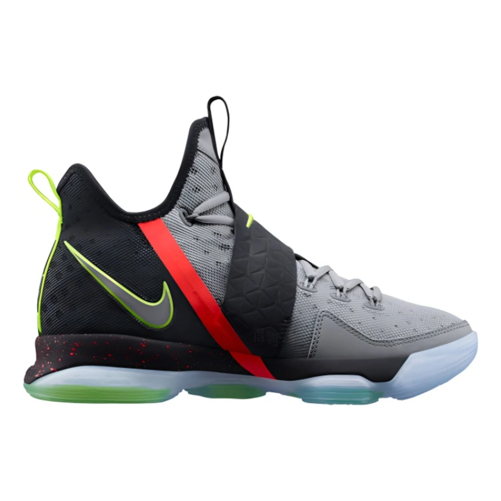 Кроссовки Nike LeBron 14 Out of Nowaway мужские серо-черные, Размер: 41 | Китай.рф